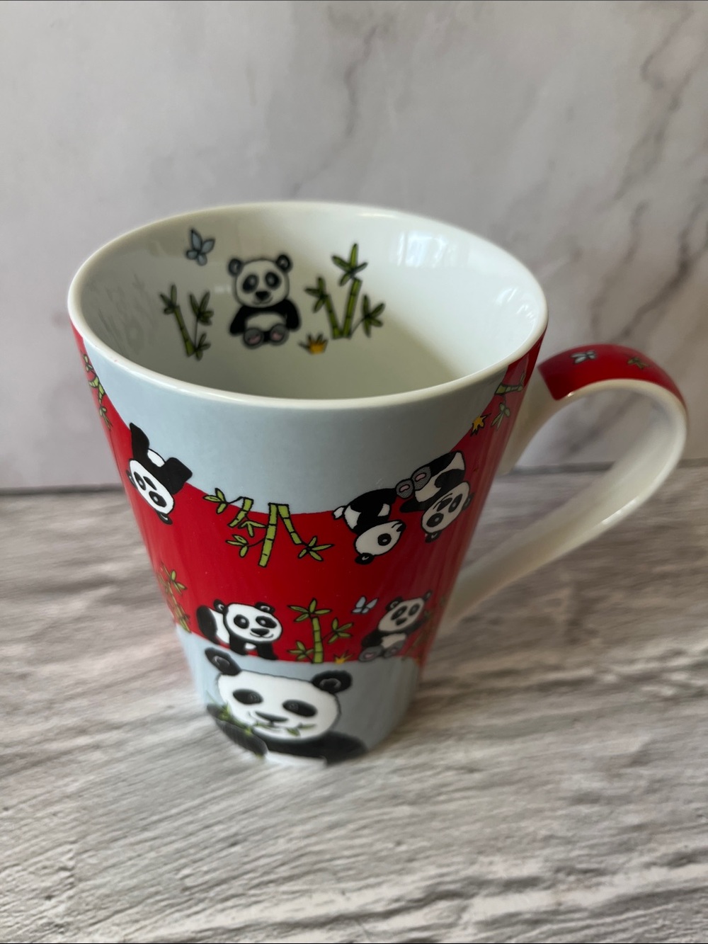 Könitz Porcelain "Globetrotter Panda" Collection Coffee Tea Mug